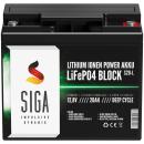 SIGA Lithium Batterie 20Ah 12,8V LiFePO4